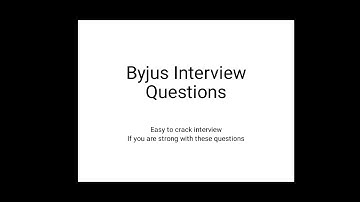 Earn Money Easily WorkFH10 LPA Package Byjus Interview Questions 2021 Business Development Associate