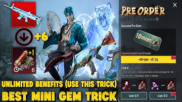 FREE GEM CONVERTER IN BGMI 😱 | BGMI PRE ORDER EXPLAINED | BGMI DOUBLE LUCKY TREASURE EXPLAIN & TRICK