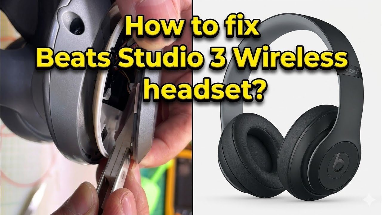 Beats Studio3 Wireless Sound Problem Fix | Step-by-Step Repair