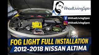 Nissan Altima 2012-2018 Fog Light Full installation