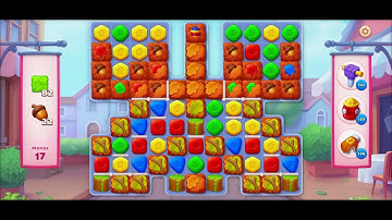 TOWNSHIP   Colorful Puzzle  Match -3  game level # 1834