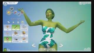 The Sims 4 Let's Play - Female Alien Bodybuilder? - Part 1