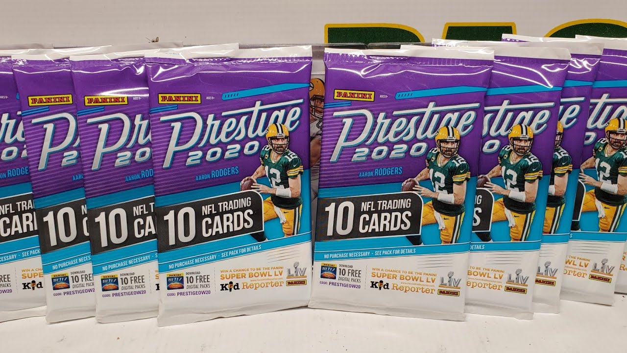 2020 Prestige Gravity Feed Retail Pack Opening. 10 Packs!