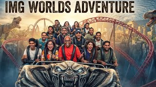 IMG Worlds of Adventure Vlog: Haunted Hotel, Velociraptor & Spooky Surprises!