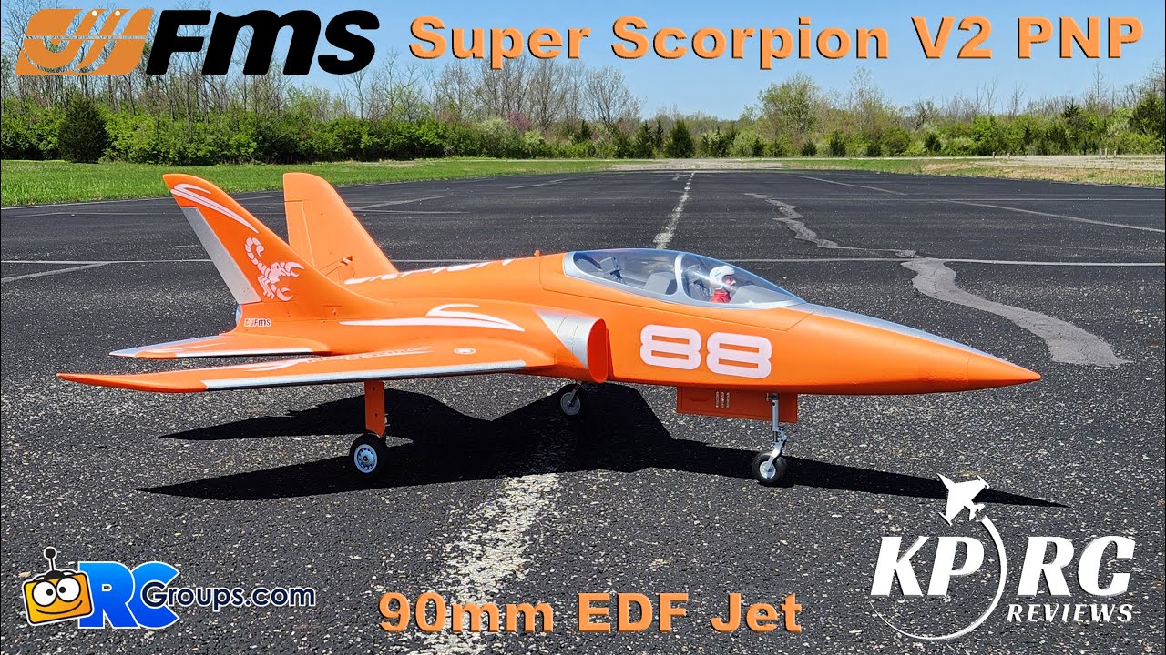 Article FMS EDF Jet 90mm Super Scorpion V2 PNP - RC Groups