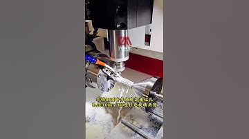 High speed 4-axis CNC drilling machine 360 degree rotation machining aluminum tube Aperture 3mm