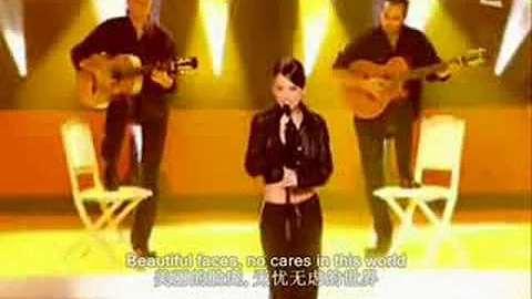 法国美女 Alizee -  La Isla Bonita 中英文字幕 超级好听 高清晰 - 天天要闻