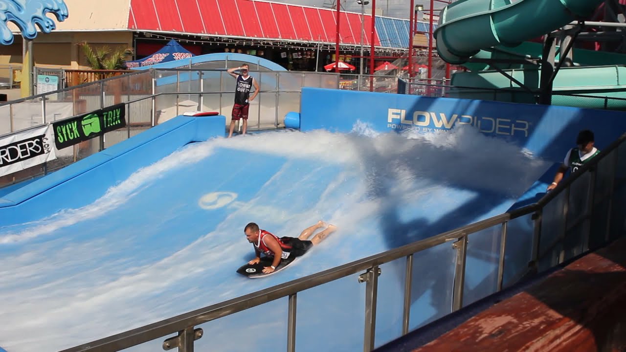 Cory Woods FlowRider Flow Tour Flow House Wildwood NJ Boardwalk YouTube