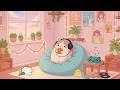Mochi’s Cozy Pink Room 💖 Soft Lofi for Relaxing & Chill ✨ Sunset Aesthetic