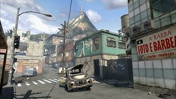 Comparison of the Favela map in MW2 from 2009 with the mobile version in 2022 CODM