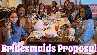 VLOG: BRIDESMAID PROPOSAL LUNCH