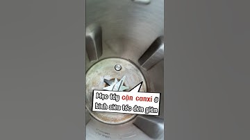 Tẩy cặn canxi ở ấm siêu tốc hay bình nước đơn giản #thitienich #meovat #thinhhanh #chiase