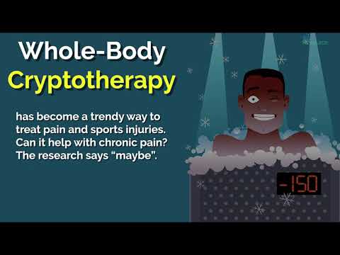 Whole-Body Cryotherapy: Help for Chronic Pain Symptoms?