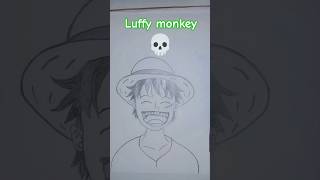 How to Draw Monkey D. Luffy 🔥
