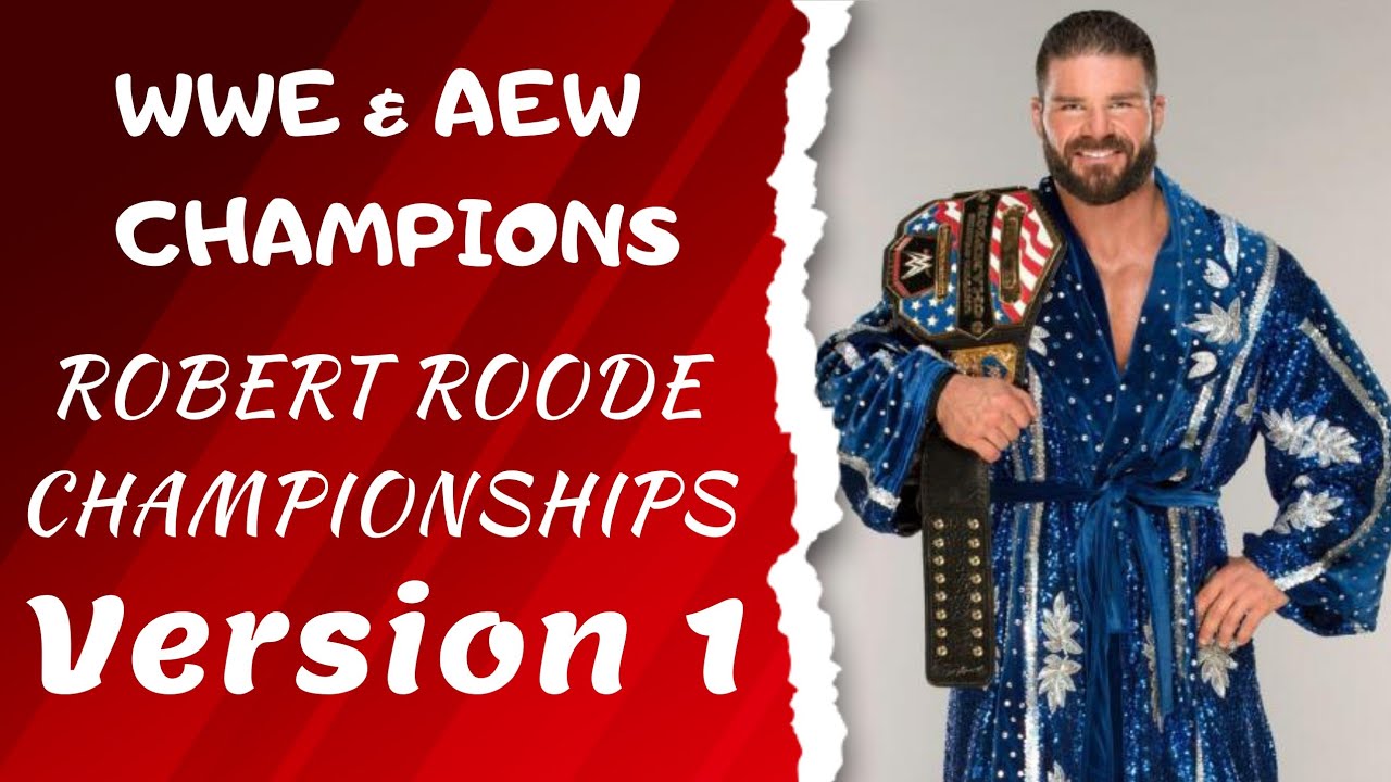 Robert Roode Championships V1