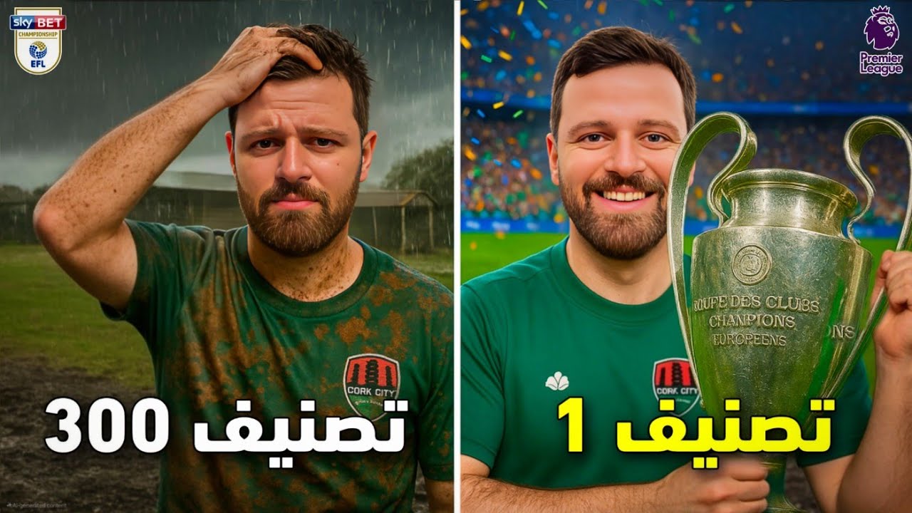 دربت أضعف فريق بالعالم 10 سنين 🔥 FC26