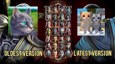 Old version vs Current version! (Cat Simulator Animal Life)
