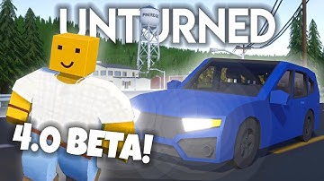 Unturned 4.0 BETA! New Vehicles, Multiplayer, Character Animations & Weather!