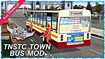 Tnstc town bus mod 😍 released || bussid mod review