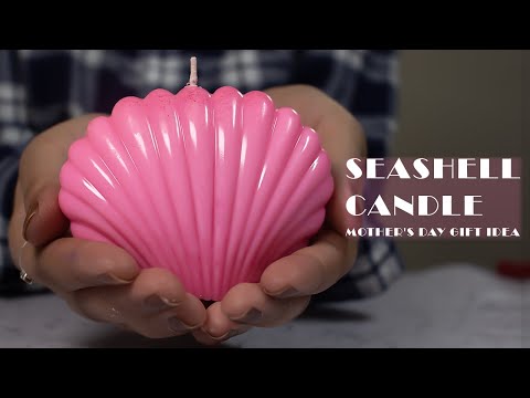 Mother's Day Gift Idea | Seashell Candle | Under $15 Crafts