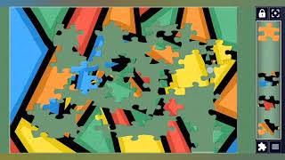 Colorful Geometric Mosaic🌈♦️||Beautiful puzzles image🧩||Amazing puzzles Art🧩||