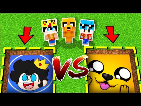 ¡NO ELIJAS el AGUJERO EQUIVOCADO en MINECRAFT! ? AGUJERO DE MIKECRACK vs TROLLINO