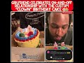 GIRLFRIEND SURPRISES ON-AND-OFF BOYFRIEND WITH CLOWN CAKE FOR HIS BIRTHDAY!