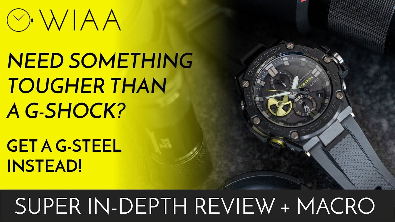 Perhaps the toughest watch going?! G-Shock G-Steel GST-B100B