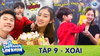 Thử Thách Lớn Khôn | Tập 9: Xoài phấn khích khi cùng bố Sơn lần đầu trổ tài làm bánh tặng mẹ