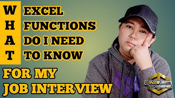 Learn The 8 Excel Functions That You Must Know Before Your Job Interview