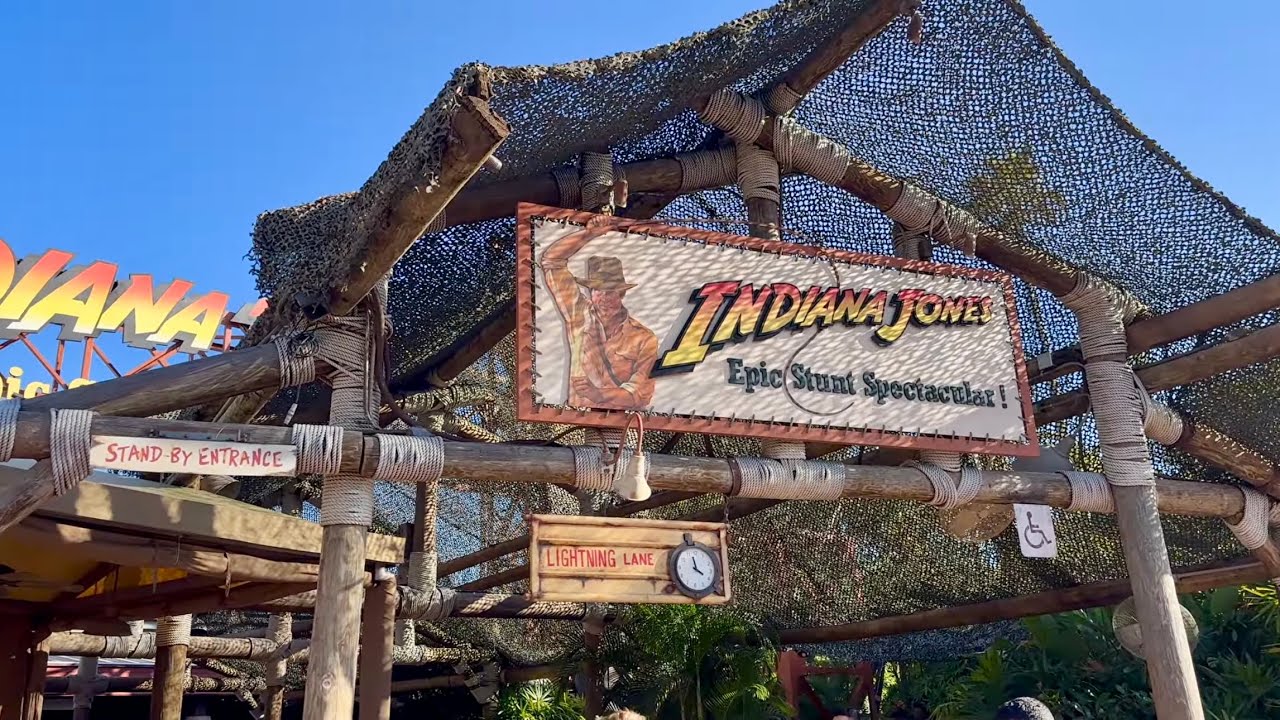 Indiana Jones: Epic Stunt Spectacular! - Complete Show Experience at Disney's Hollywood Studios