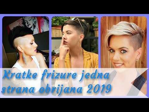 Video: Bojanje kose 2019 za kratku kosu - modne vijesti