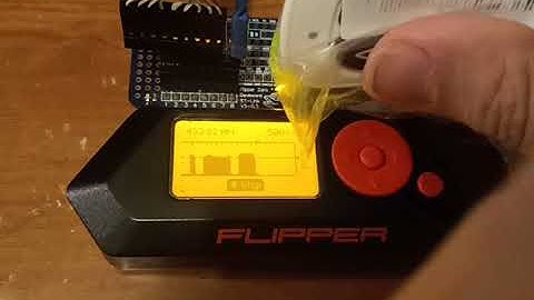 Flipper zero Raw Read set threshold rssi