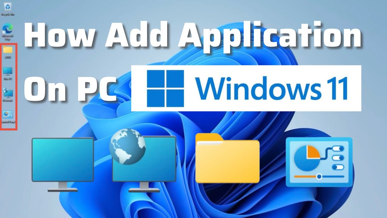 How to Add Application On PC - YouTube