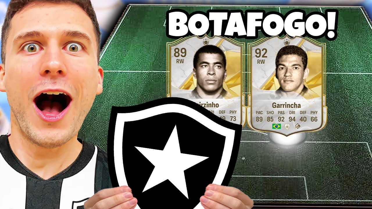 WL COM O LENDÁRIO ATAQUE DO BOTAFOGO E UM TIME BUGADASSO EM VOLTA 🔥 EA FC 25 ULTIMATE TEAM