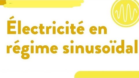 Régime sinusoïdale forcé CPGE