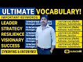 English Vocabulary for Daily Use | 100 Words with Meaning, Synonyms &amp; Antonyms Part-1