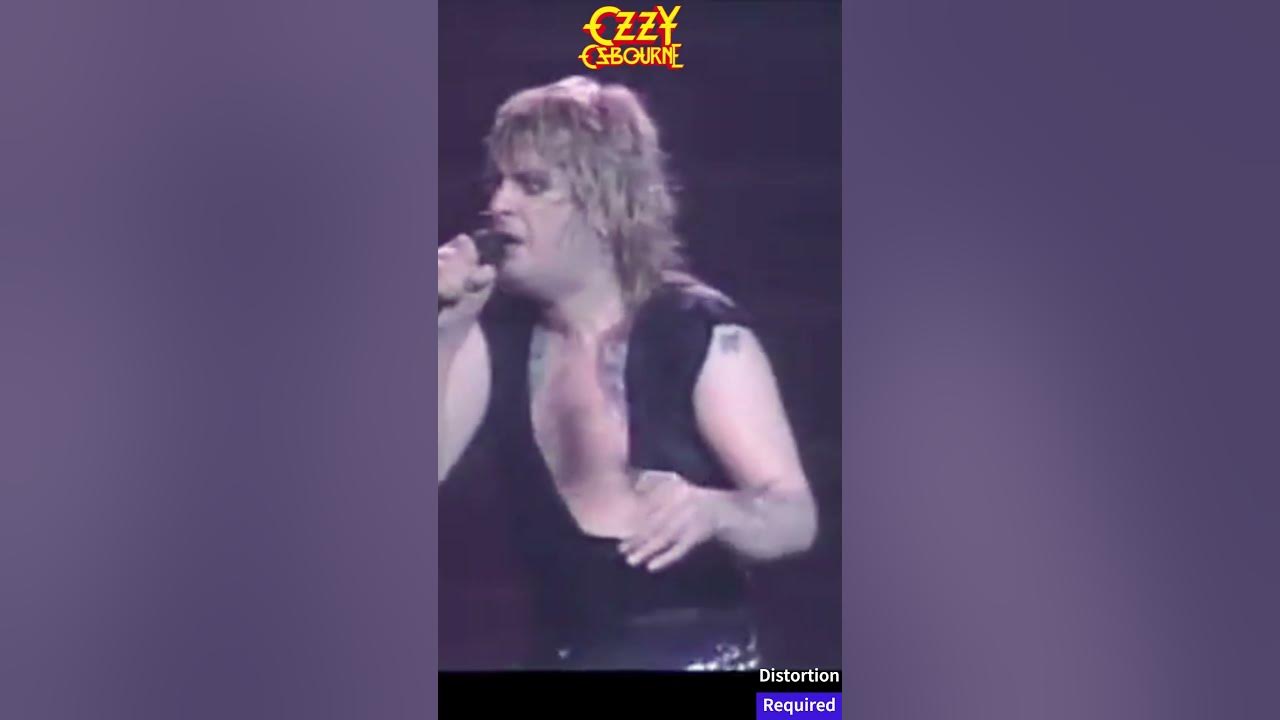 Ozzy Osbourne - Paranoid [Live 1983] #shorts