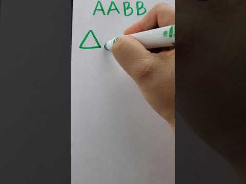 Pre-K AABB Pattern