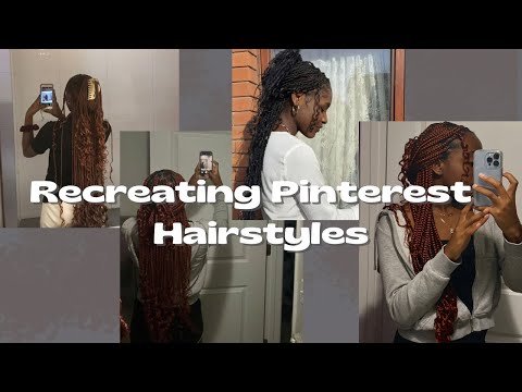 HOW TO: 3 EASY CLAW CLIP HAIRSTYLES TO DO W/ BRAIDS | pinterest/y2k/tiktok inspired | blvkmuse