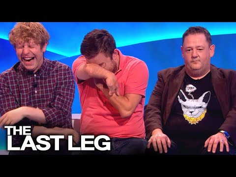 Johnny Vegas Messing With Adam, Alex & Josh  - The Last Leg (Outtakes)