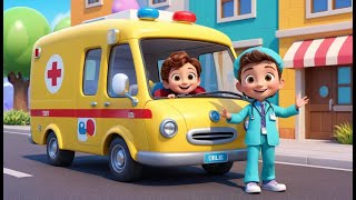 Ambulance Song – How Many Helpers Arrive | Fun Kids Song | Counting, Numbers &amp; Rescue Adventure