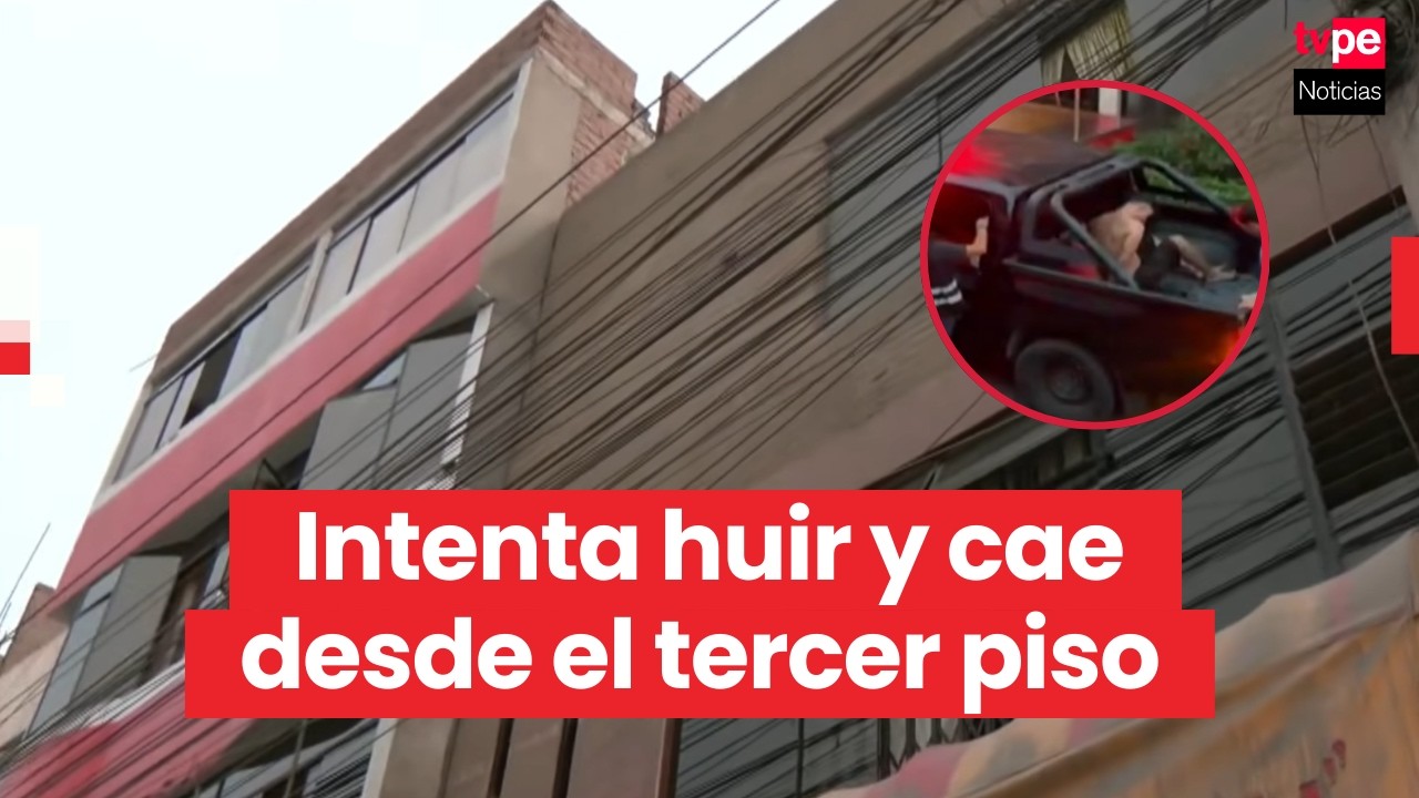 Operativo en SMP: cuatro detenidos por extorsión y una mujer fallece al intentar huir