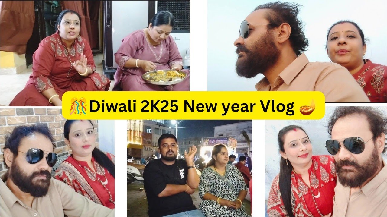 Diwali Vlog 2K25 🪔💫 Hamara New year 🎊💫