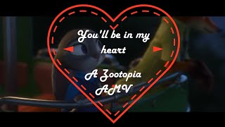 You'll be in my heart - Nick and Judy (Zootopia) [AMV] by Ouragann 43,303 views 7 years ago 4 minutes, 16 seconds