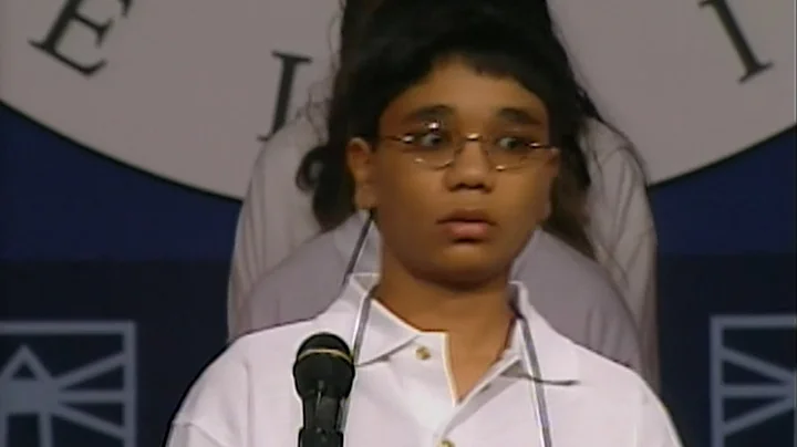 2004 Scripps National Spelling Bee - Speller Faints