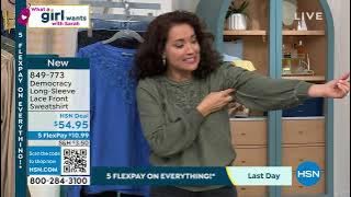 HSN | What A Girl Wants with Sarah 01.16.2024 - 08 PM