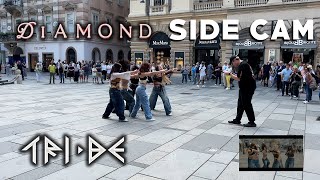 kpop In Public Vienna  Tribe  diamond  Dance Cover  unlxmited side Cam 4k