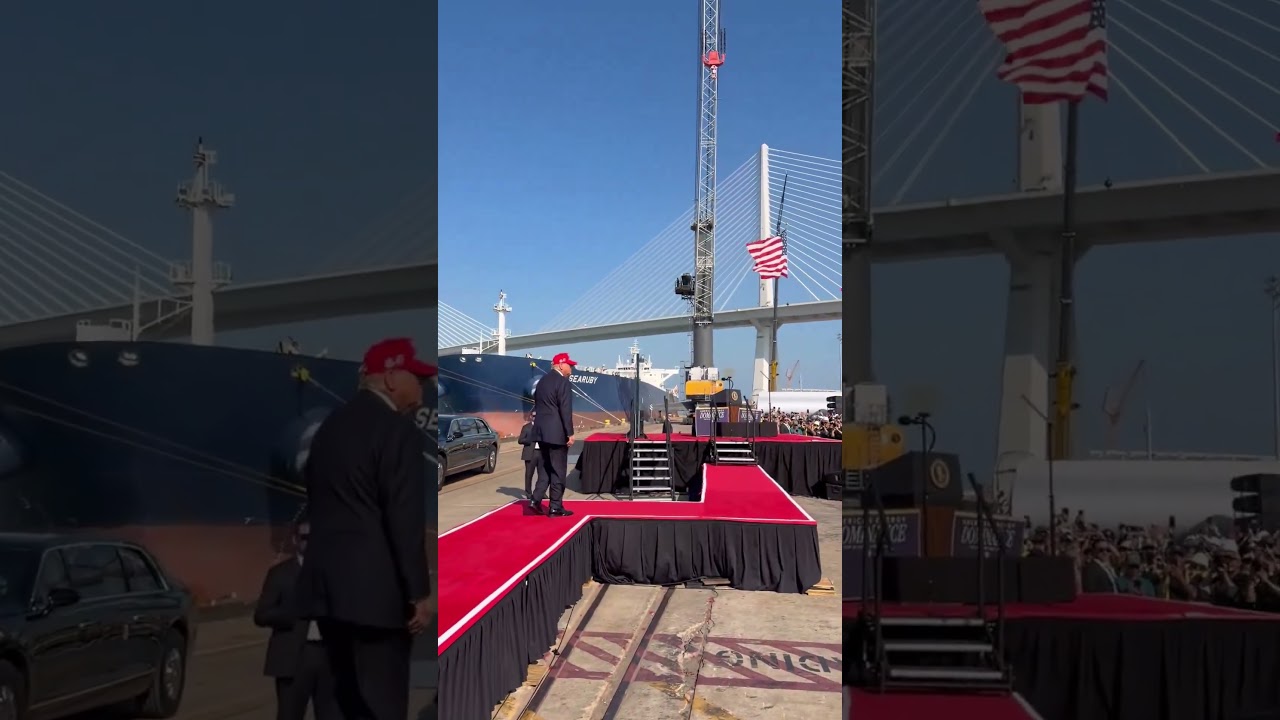 President Trump takes the stage in Corpus Christi, TX! 🇺🇸 February 27 2026