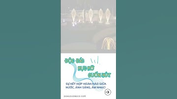 Thiết kế nhạc nước, đài phun nước cho quảng trường, công viên, cảnh quan